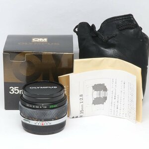 美品！ OLYMPUS オリンパス ZUIKO AUTO-W 35mm F2.8 レンズ （質屋 藤千商店）