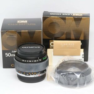 未使用品！OLYMPUS オリンパス ZUIKO AUTO-S 50mm F1.2 レンズ （質屋 藤千商店）