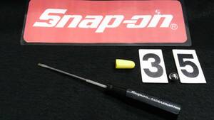 ＜05016＞　Snap-on 　スナップオン　マイナスドライバー　SSDE44B　USA　未使用