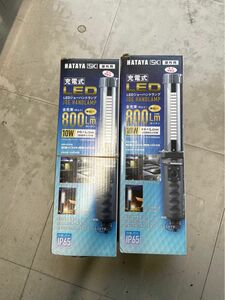 ハタヤ LED 800Lm ハタヤ 充電式LEDジョーハンドランプ LED HATAYA 2個