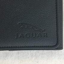 JAGUAR ジャガー 純正 取扱説明書ケース　車検証ケース レザーケース サイズ約23.5×16.5cm_画像2