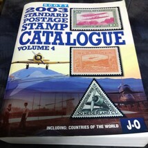 スコット切手カタログ　2003 第4巻　J-O SCOTT stamp catalogue _画像1