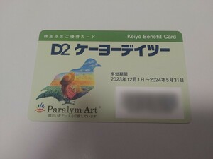ケーヨーデイツー 株主優待カード