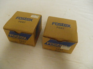 FOSTEXfo stereo ks*FE-87*2 pcs set junk 