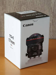 ◆Canon キャノン TS-E 17mm F4L 新品未使用(送料込み）◆