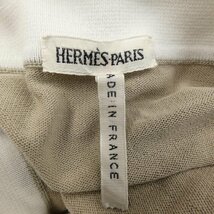 【ヴィンテージ】エルメス HERMES ニット_画像4