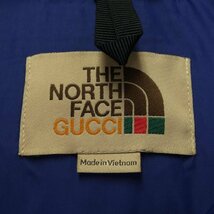 グッチザノースフェイス GUCCI×THENORTHFACE ダウンベスト_画像5