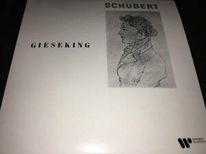 ギーゼキング シューベルト 4つの即興曲 3つのピアノ曲 D. 935 946 オリジナル リマスター EMI ワーナー 紙 未使用美品