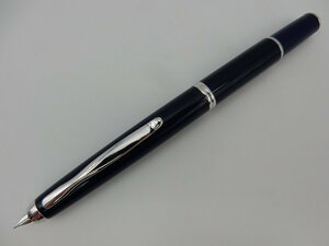 PILOT パイロット Capless FERMO キャップレス フェルモ 万年筆 ダークブルー FCF-2MR-DL 18Kペン先 F