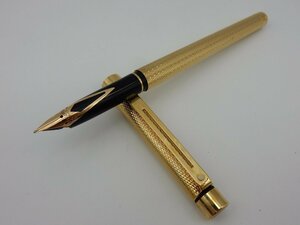 美品 SHEAFFER シェーファー タルガ スリム 万年筆 14Kペン先 ゴールド 1