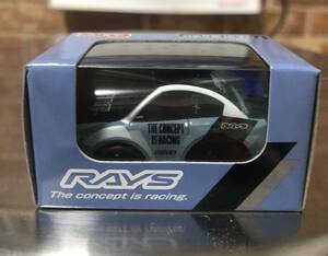 チョロQ Rays レイズ デモカー 東京オートサロン 2024 限定プルバックカー 