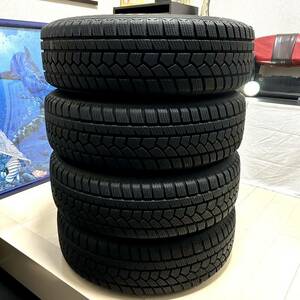 1円〜 冬タイヤ スタッドレスタイヤホイール付 スノータイヤ4本セット HIFLY ハイフライ win-turi 175/65R15 84T アクア 15インチ ナット付