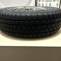 1円〜 冬タイヤ スタッドレスタイヤホイール付 スノータイヤ4本セット HIFLY ハイフライ win-turi 175/65R15 84T アクア 15インチ ナット付_画像8