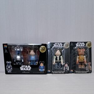 スターウォーズ RBRICK ベアブリック Happyくじ ペアボックス賞 STARWARS　3個セット