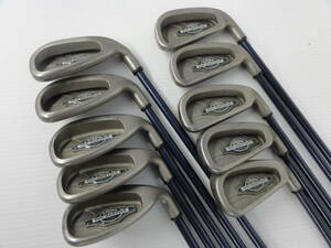 ♪Callaway キャロウェイ BIG BERTHA X-12 アイアン 10本セット#3-9・P・A・S/SUPER JV200 FLEX:R ※現状品　■１６０