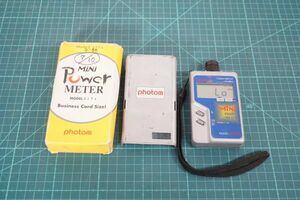 [NZ] [A4014560] グレイテクノス Photom フォトム 217A MiNi POWER METER ミニパワーメーター 光測定器