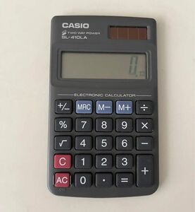 CASIO電卓SL-410LA カシオ電卓　CASIOミニ電卓