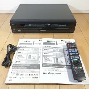 美品!!　動作確認済!!　Panasonic　パナソニック　DIGA　ディーガ　VHS一体型ブルーレイディスクレコーダー　DMR-BR670V