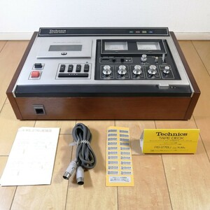 希少!!　美品!!　Technics　テクニクス　DOLBY SYSTEM　ダイレクトドライブカセットステレオデッキ　RS-276U　配線図付き!!