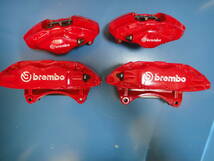 スバル　インプレッサ　WRX　STi　GDB　brembo ブレンボ　F　４POT　２POT　ブレーキキャリパー_画像1