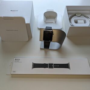 Apple WatchSeries 3GPS + Cellular　シルバーステンレススチール42mm　アップルウォッチ