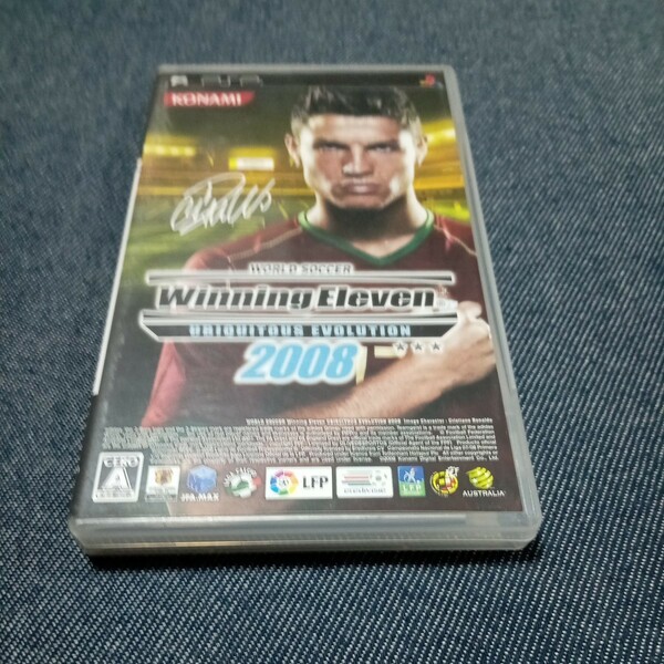 286【PSP】 WORLD SOCCER Winning Eleven UBIQUITOUS EVOLUTION 2008