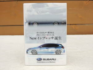 【ミニカー】 インプレッサ スポーツ クォーツブルー 5代目 GT系 前期 6cm程度 カラーサンプル プルバックミニカー スバル特注 非売品