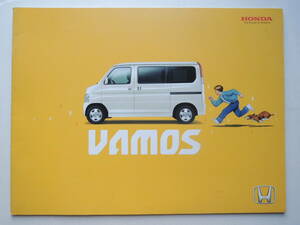 [ catalog only ] Vamos HM1/2 type previous term turbo publication 2004 year 18P Honda catalog 