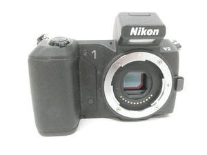 02 65-586787-19 [Y] Nikon ニコン 1 V2 MODEL ボディのみ バッテリー付き 旭65