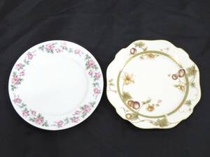 01 00-000000-00 [Y] (151) Contemporary FINE CHINA by Noritake ノリタケ MERIDA 皿 食器 プレート 札00