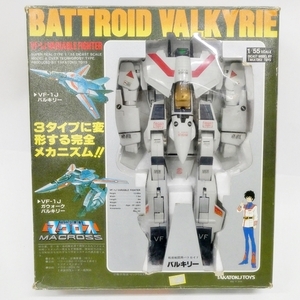 16 38-586454-15 ★ [Y] (19) タカトクトイス 超時空要塞マクロス VF-1J バトロイドバルキリー フィギュア 箱付き おもちゃ レトロ 福38