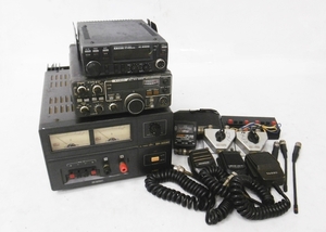 17 82-586133-10 [Y] ICOM アイコム TRIO トリオ IC-2300/TR-9000G/EP-3030 他 無線機 付属品 まとめて セット 鹿82