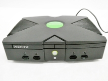 16 39-587438-26 [Y] Microsoft Xbox マイクロソフト F23-00066 ゲーム機 本体 コントローラー 説明書付き まとめて 福39_画像2