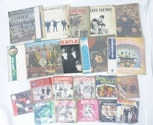 10 28-587130-23 [Y] ビートルズ Beatles オデオン 赤盤 EP LP レコード まとめて セット 名28