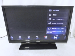 10 00-000000-00 [S] ソニー SONY ブラビア BRAVIA 液晶テレビ KDL-32EX550 32インチ 2012年製 名00