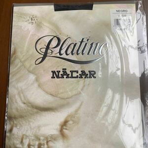 Platino NACAR ノーウエスト超光沢パンティストッキング サイズVI-SM　　カラーNEGRO