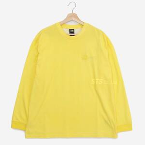 Supreme/The North Face Pigment Printed L/S Top 黄S シュプリーム/ザ ノース フェイス ピグメント プリンテッド ロングスリーブ トップ