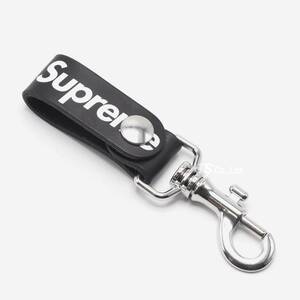 Supreme - Leather Key Loop　黒　シュプリーム - レザー キー ループ　2021SS