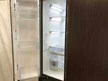 手渡し可 冷凍冷蔵庫 512 4ドア下段冷凍L AQR-TZ51J アクア 木目調 フレンチドア 2020年製 観音開き 幅83cm ウッドブラウン 家具調 大容量_画像7