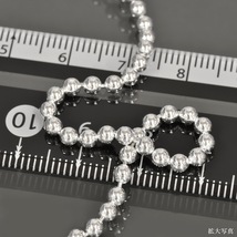 ブレスレット チェーン シルバー925 ボールチェーン 幅3.0mm 長さ20cm｜鎖 銀 Silver アクセサリー レディース メンズ_画像2