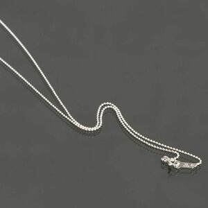 ネックレス チェーン シルバー925 カットボールチェーン 幅1.2mm 長さ60cm｜鎖 銀 Silver アクセサリー レディース メンズ