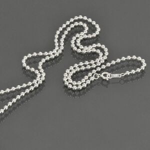 ネックレス チェーン シルバー925 ボールチェーン 幅3.0mm 長さ70cm｜鎖 銀 Silver アクセサリー レディース メンズ