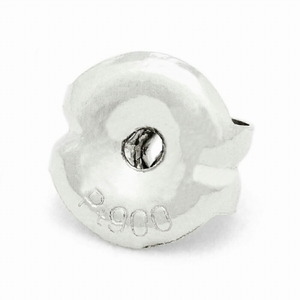 [1 piece sale ] earrings catch PT900 platinum simple catch round axis diameter 0.7mm for l900pt precious metal jewelry lady's men's 