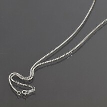 ネックレス チェーン シルバー925 ベネチアンチェーン 幅1.5mm 長さ60cm｜鎖 銀 Silver アクセサリー レディース メンズ_画像1