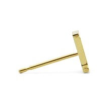 【バラ売り/1個】 ピアス 18金 イエローゴールド J イニシャルのピアス アルファベット 文字｜K18YG 18k レディース メンズ_画像3