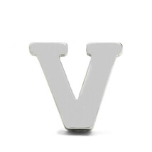 【バラ売り/1個】 ピアス サージカルステンレス V イニシャルのピアス アルファベット 文字_画像4