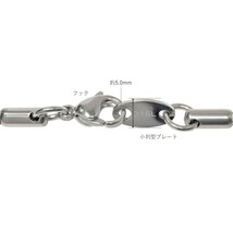 ネックレス チェーン サージカルステンレス 316L ベネチアンチェーン 幅2.0mm 長さ60cm_画像4