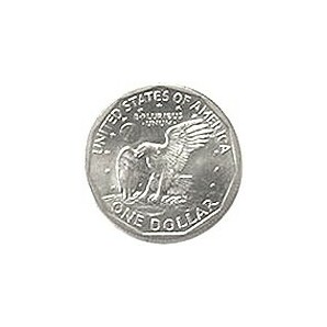 【当店グレード：A～C】 白銅貨 アンソニーダラー硬貨 1979年から1981年と1999年 1ドル 1Dollar アメリカ合衆国｜コインの画像2