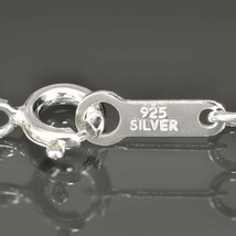 ブレスレット チェーン シルバー925 小豆チェーン 幅1.2mm 長さ16cm｜鎖 銀 Silver アクセサリー レディース メンズ_画像3