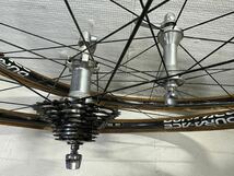 【SHIMANO／シマノ】 WH-7850 Carbon 1380 DURA-ACE ホイール前後 9速 ★ 現状品_画像8